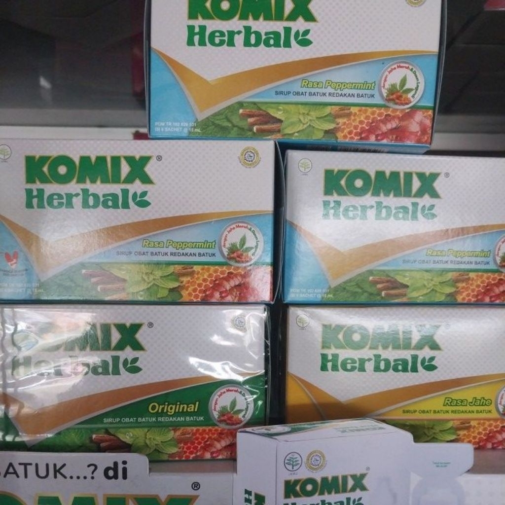 

KOMIX HERBAL BOX 6 SACHET