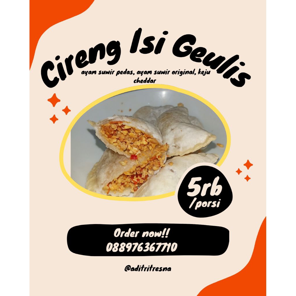 

Cireng isi frozen