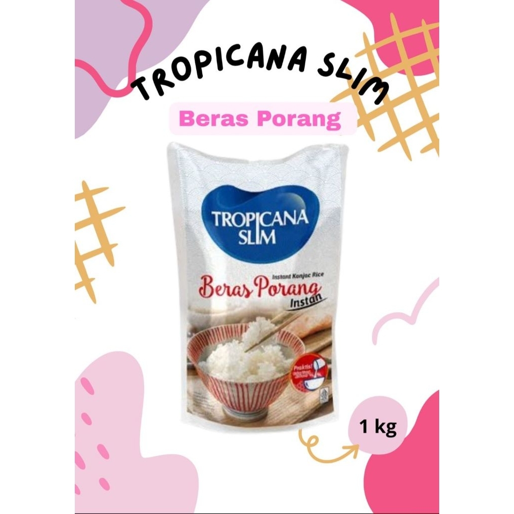 

tropicana slim beras porang 1 KG