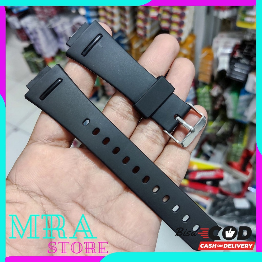 STRAP TALI JAM TANGAN RUBBER DIGITEC DG-3082 DG 3082 HITAM