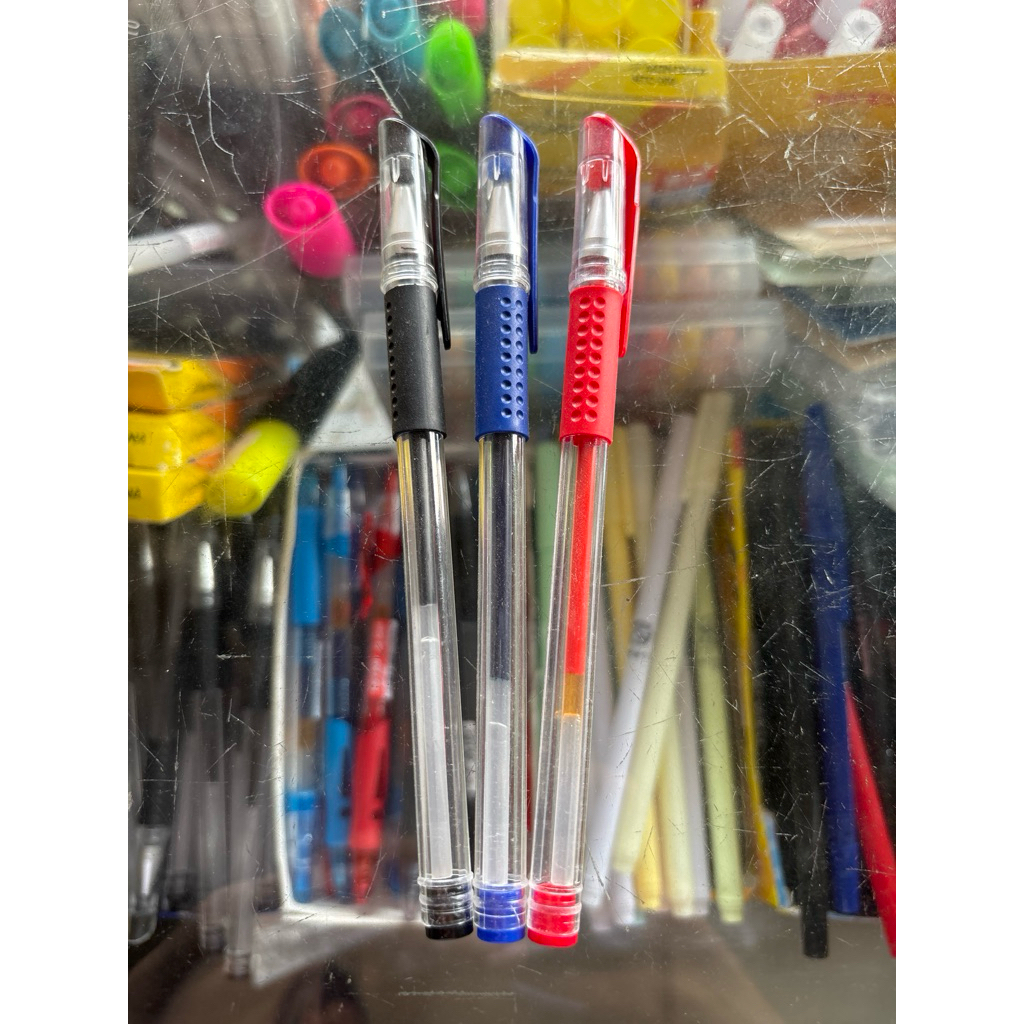 

Pena / Pulpen Gel Standard | Hitam / Merah / Biru