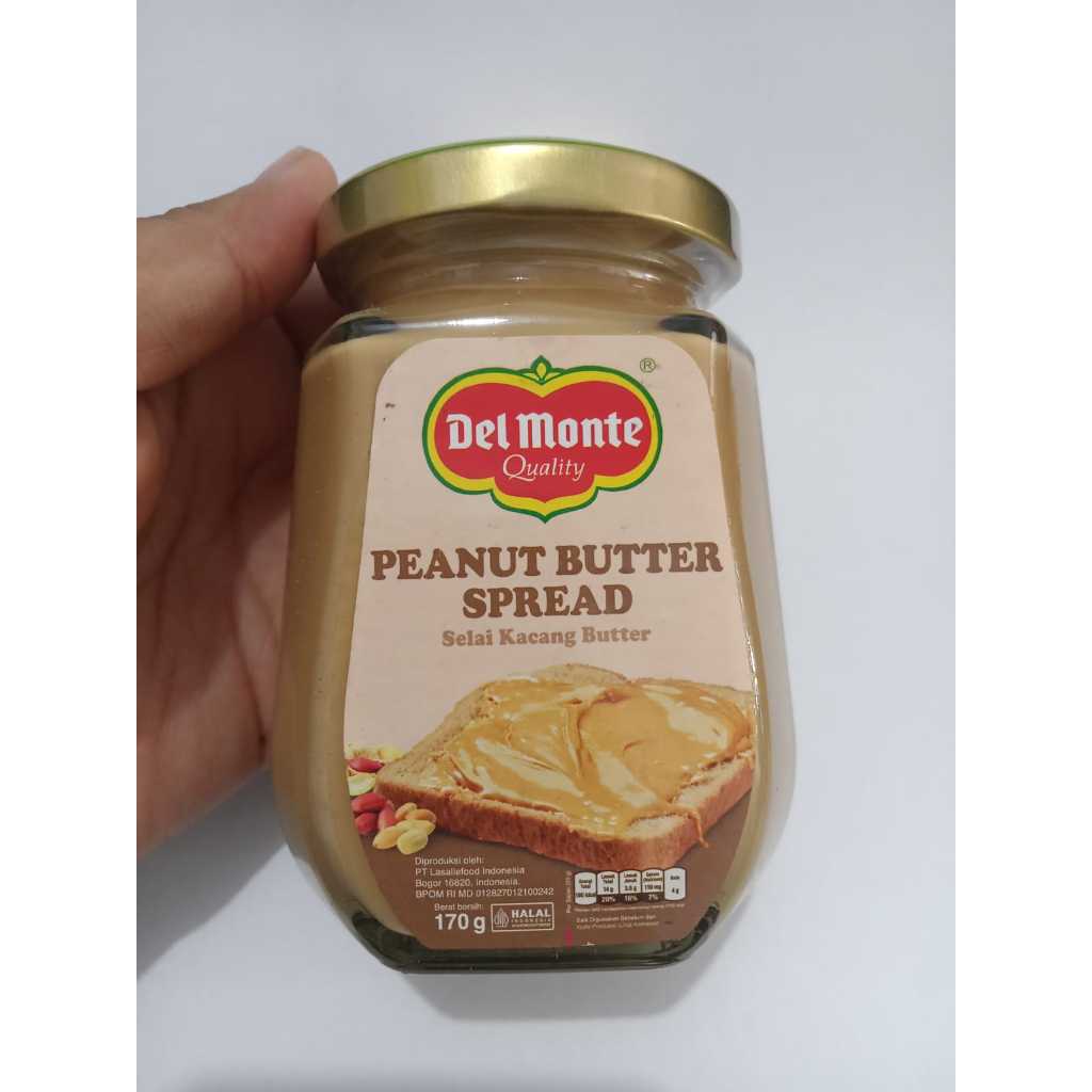 

Delmonte PEANUT BUTTER SPREAD 190gr/selai kacang butter/selai roti
