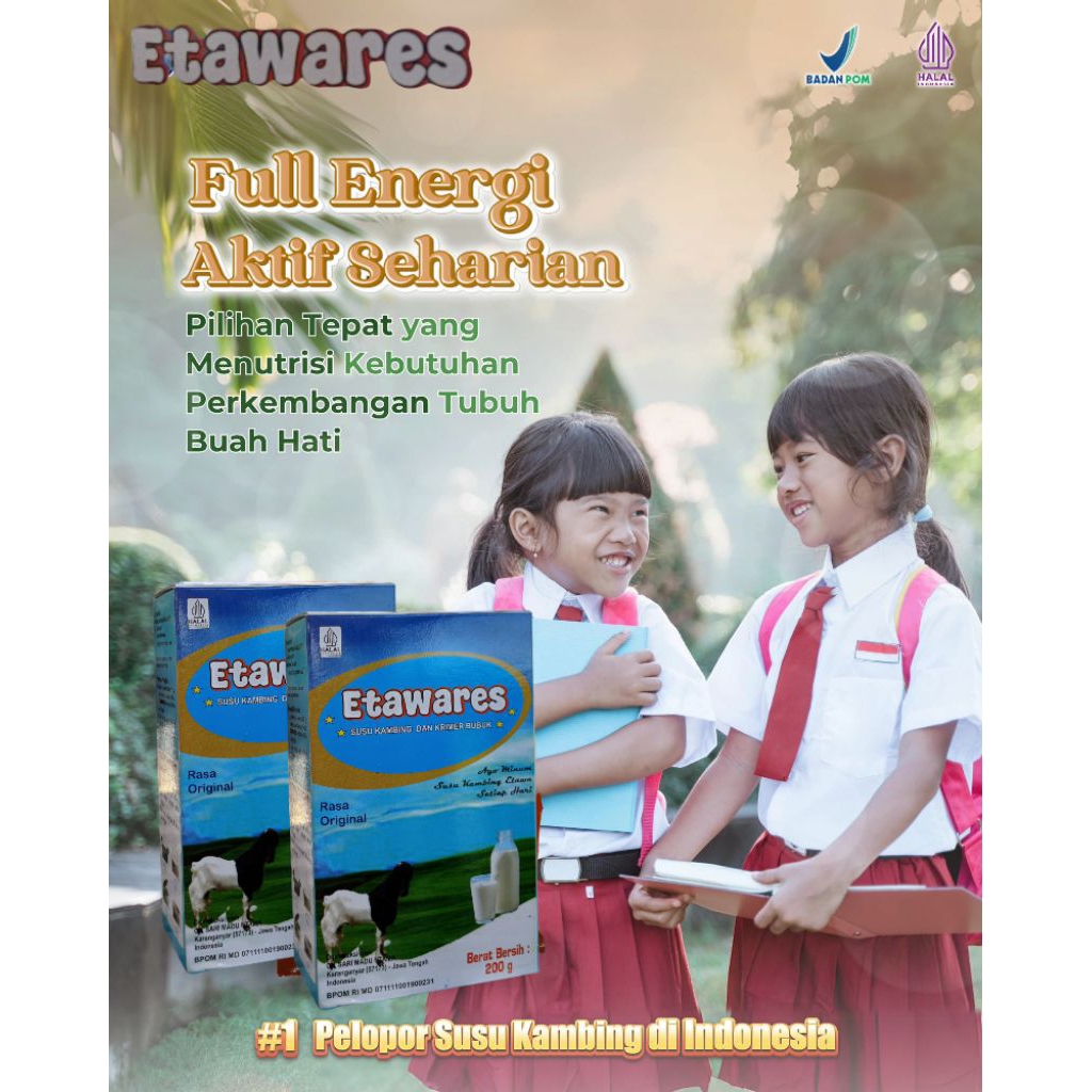 

Susu Kambing Etawares Original