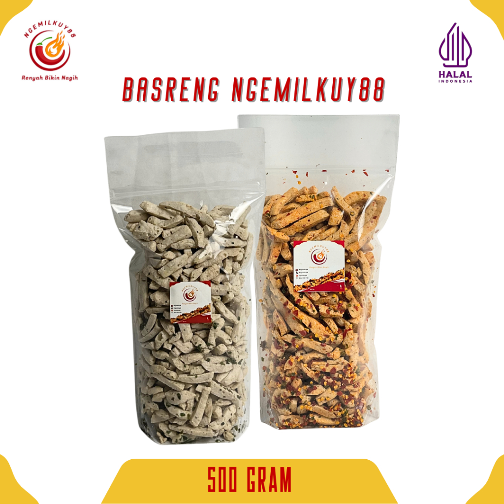 

Basreng Daun Jeruk 500Gram Basreng Pedas Basreng Campur Pedas Cemilan Pedas Snack Pedas Ngemilkuy88_