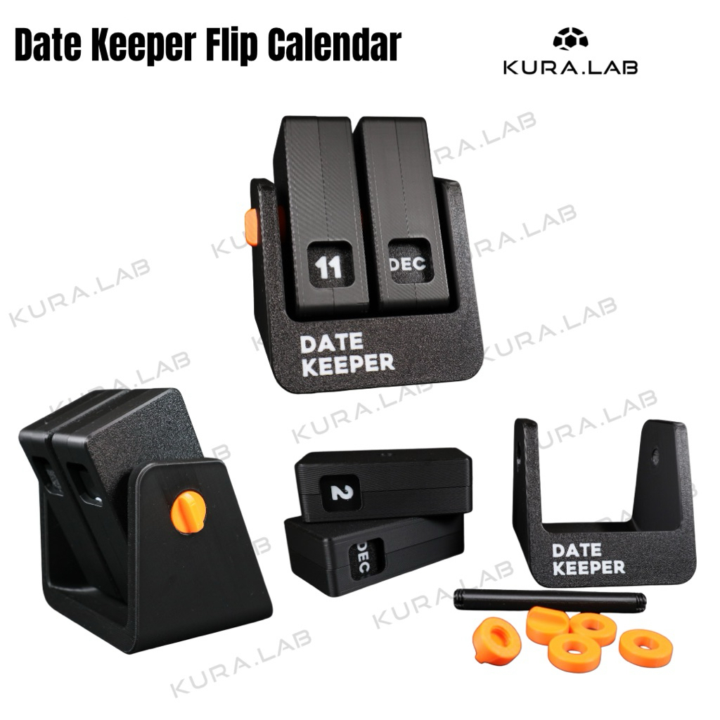 

Date Keeper Flip Calendar – Kalender Tanggal Manual Estetik Retro (Bisa Ganti Tanggal & Bulan) - [KURA.LAB]