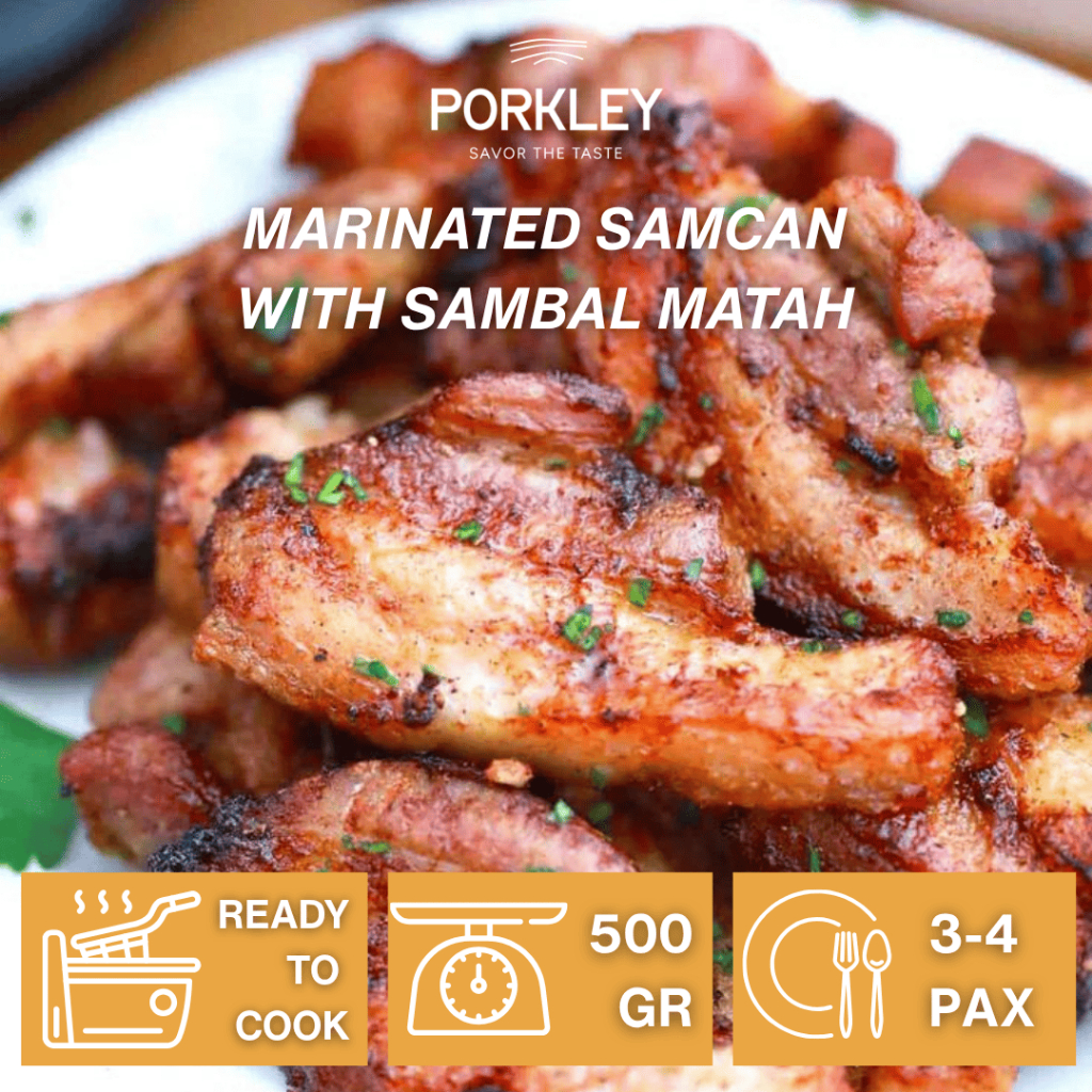 

500GR Premium Marinated Pork Belly