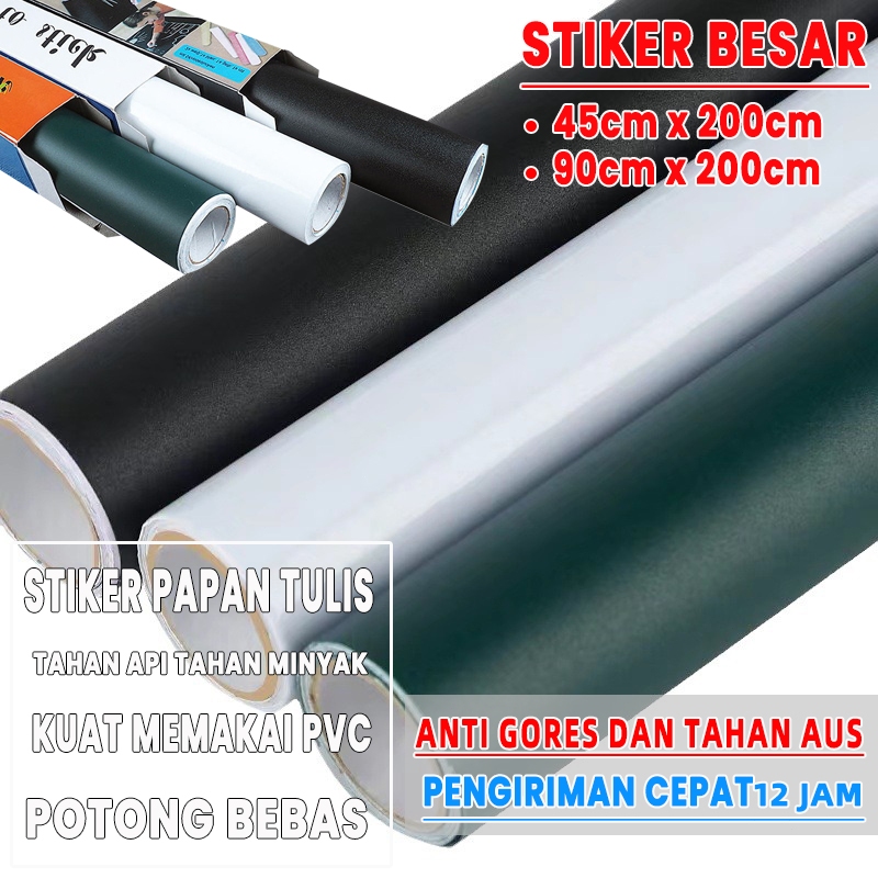 

【strugglerhome】stiker papan tulis papan tulis kertas stiker papan tulis dinding Stiker Dinding Papan Tulis