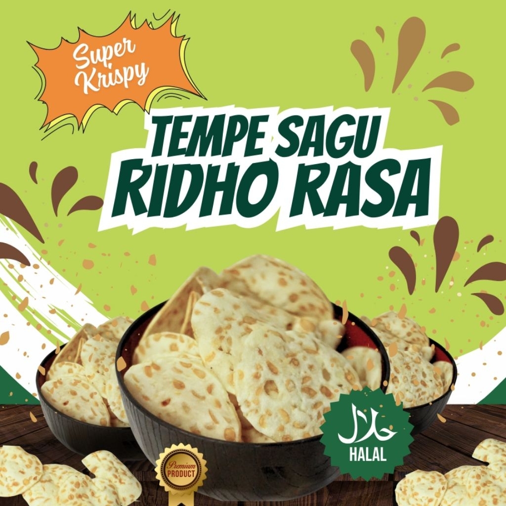 

RIDHO RASA KERIPIK TEMPE SAGU VARIANT RASA ORIGINAL KEMASAN 1KG
