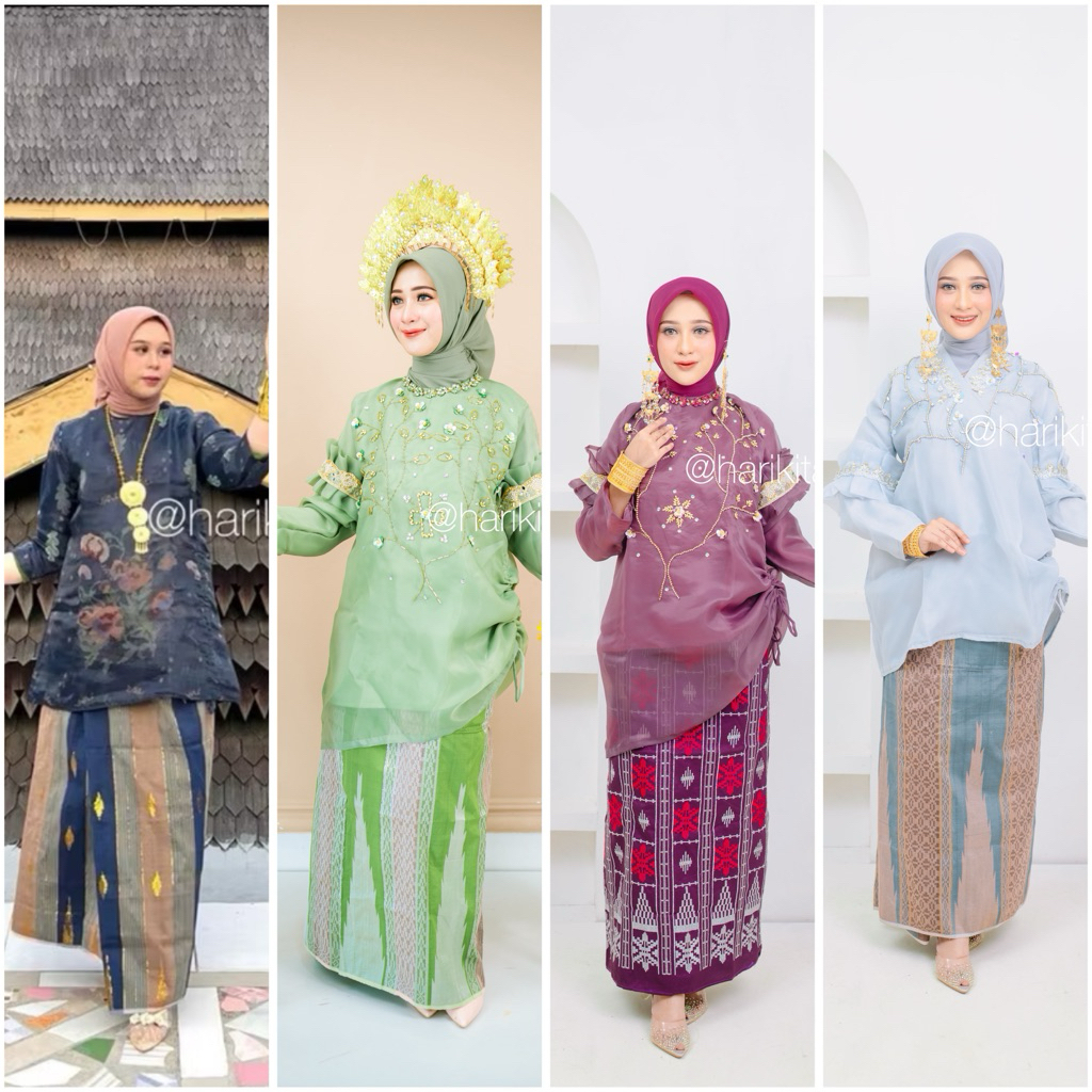 BAJU BODO ORGANZA PRINTING (atasan)