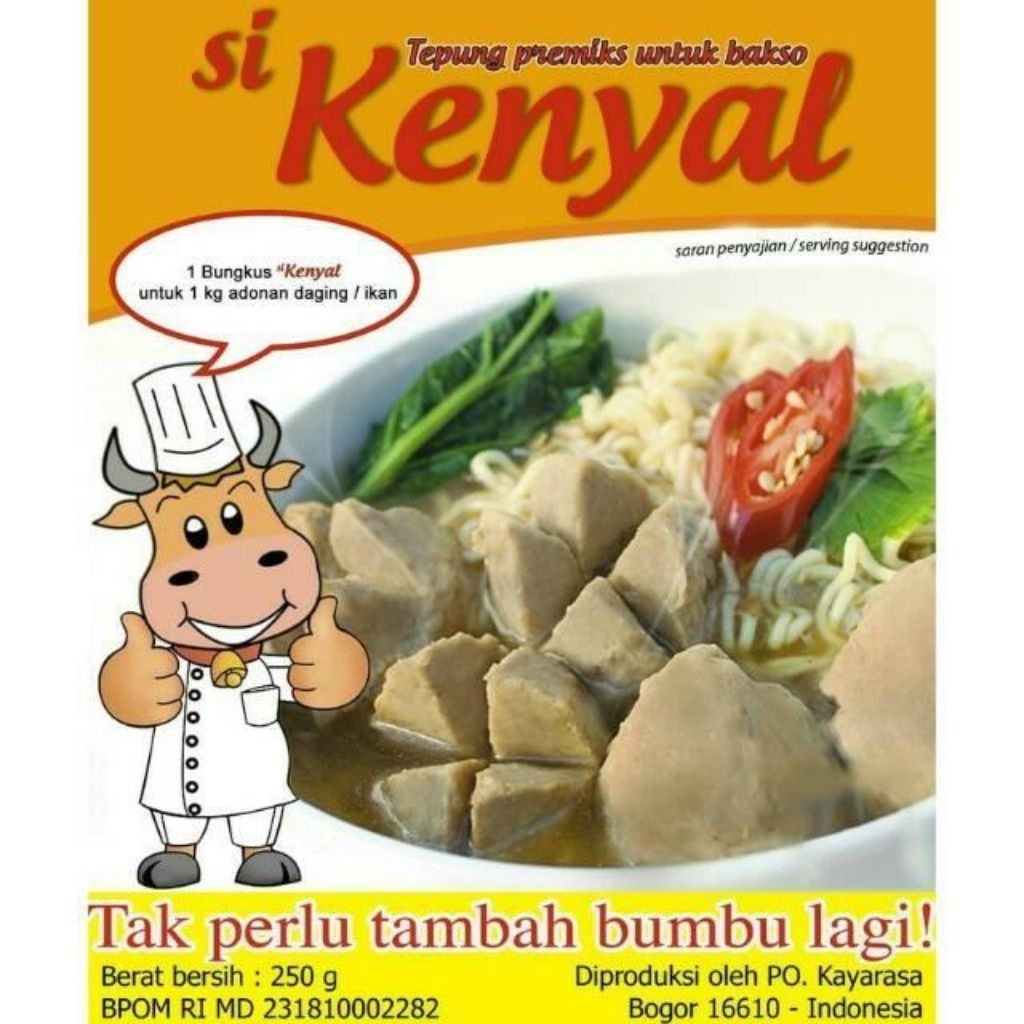 

Sikenyal Tepung Premik Adonan 250 gram ( 1dos )