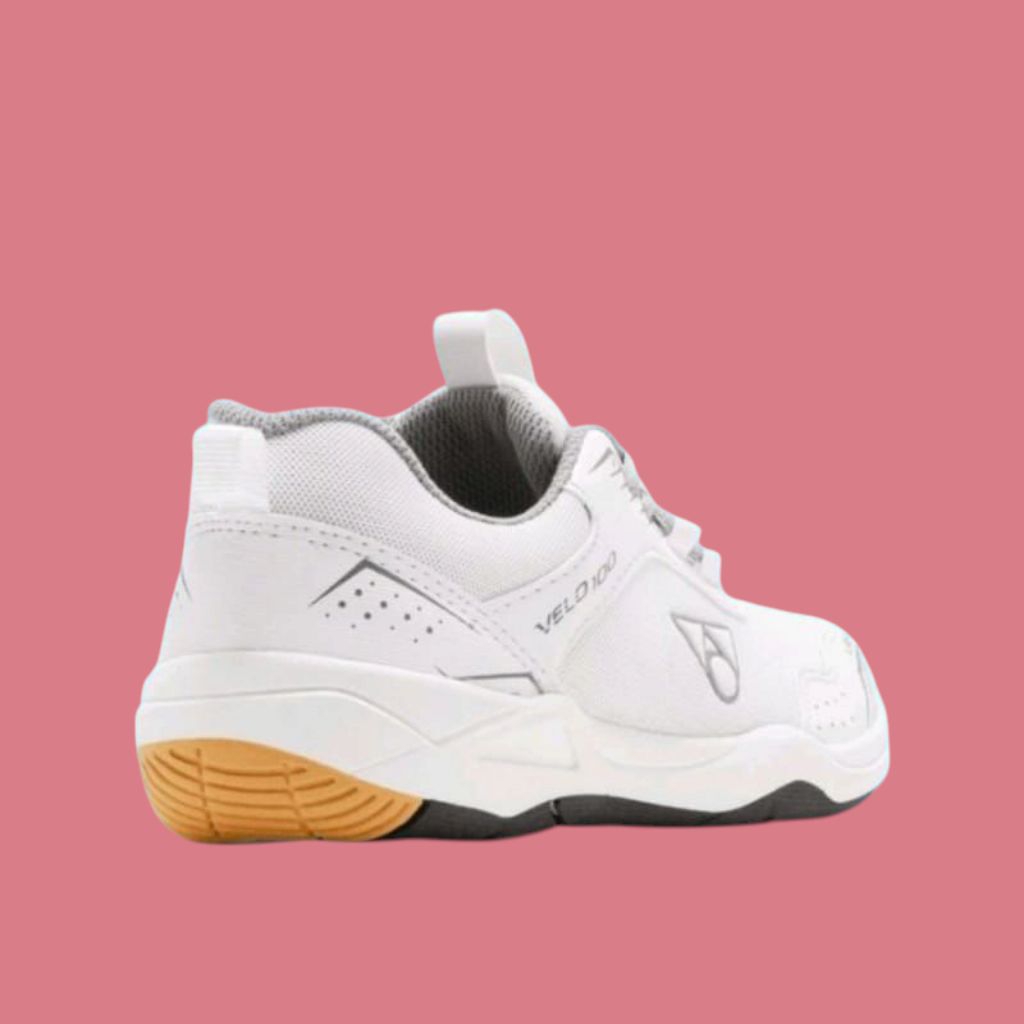 Sepatu Olahraga Pria / Wanita YNX Velo 100 Warna Putih Size 36 - 43 Sepatu Badminton Voli Senam Runn