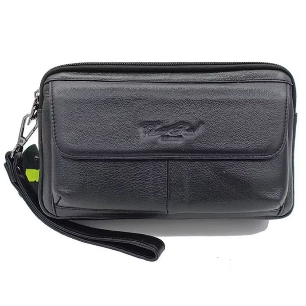 handbag unisex handbag kulit pria tas genggam impor dompet unisex