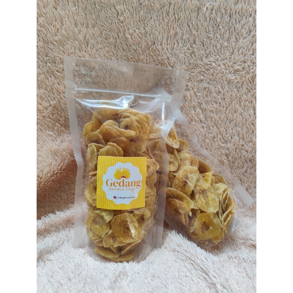 

Keripik pisang, "Gedang" Banana Chips Rasa Original 85 gram