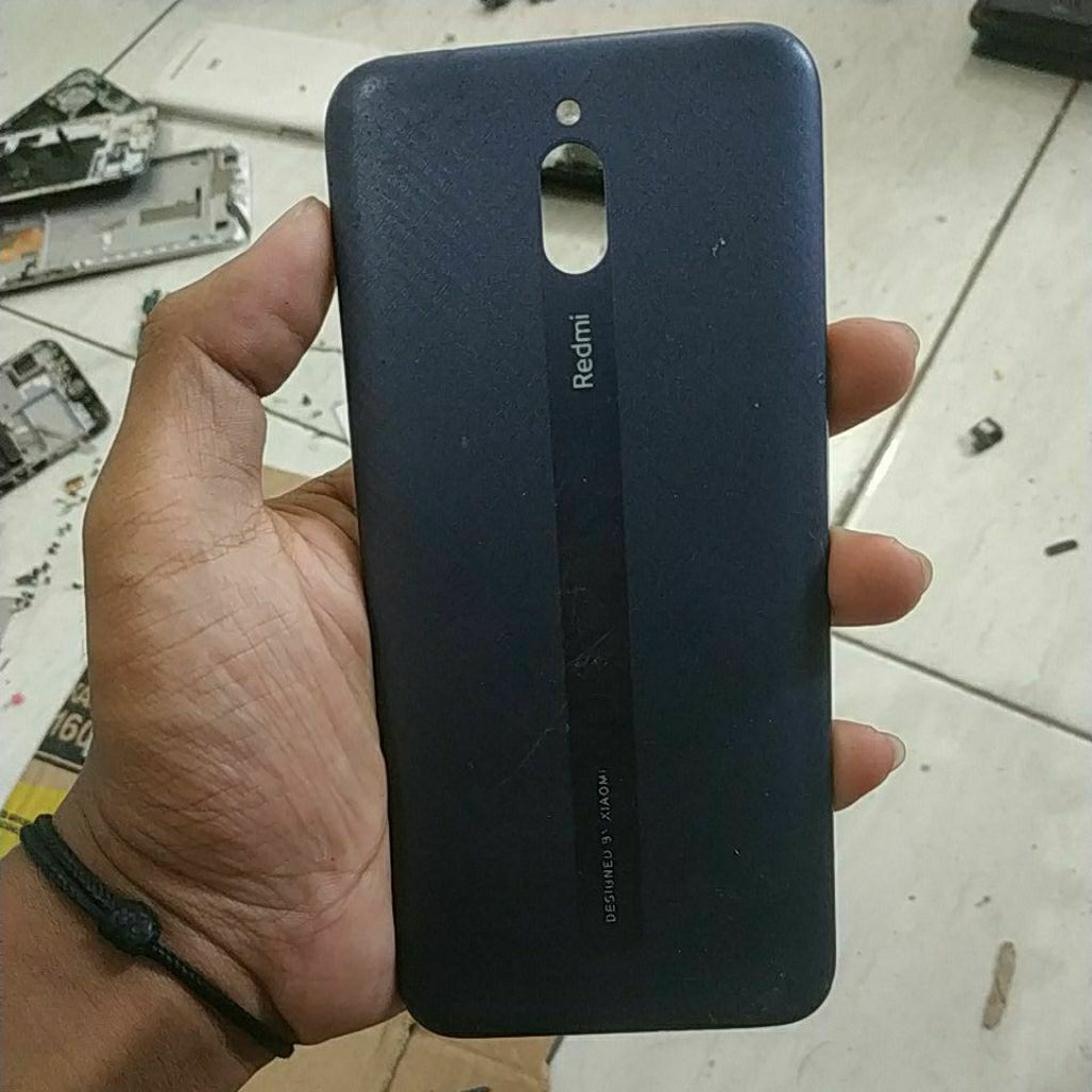 backdoor bekas redmi 8a pro,tanpa tombol,lecet pemakaian