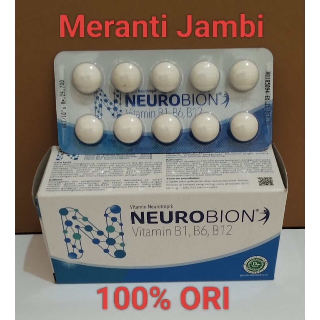 Neurobion isi 10 tablet vitamin b complex
