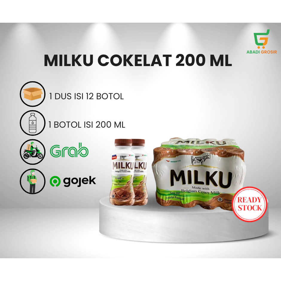 

SUSU MILKU COKELAT 200ML ISI 12 BOTOL (1 DUS/1 PACK) MURAH