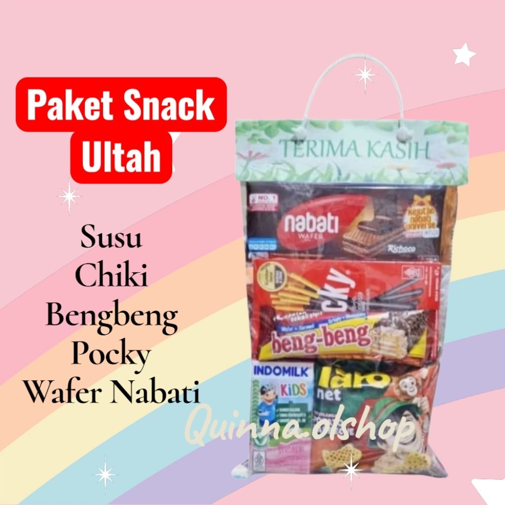 

Paket Snack Ultah Anak Mewah/Bingkisan/Hadiah...dll