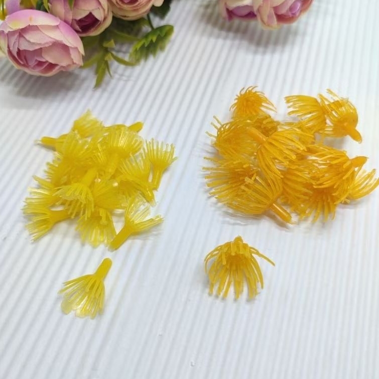 40 Pcs Putik Bunga Sakura - Putik Bunga Plastik 20Pcs - Putik Bunga Imitasi Putik Bunga Variasi kuni