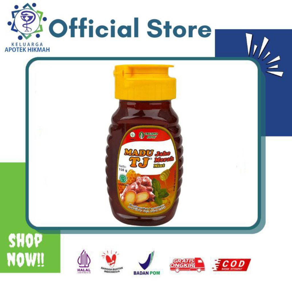 

Madu Tj Jahe Merah Mint 150 gr 250 gr