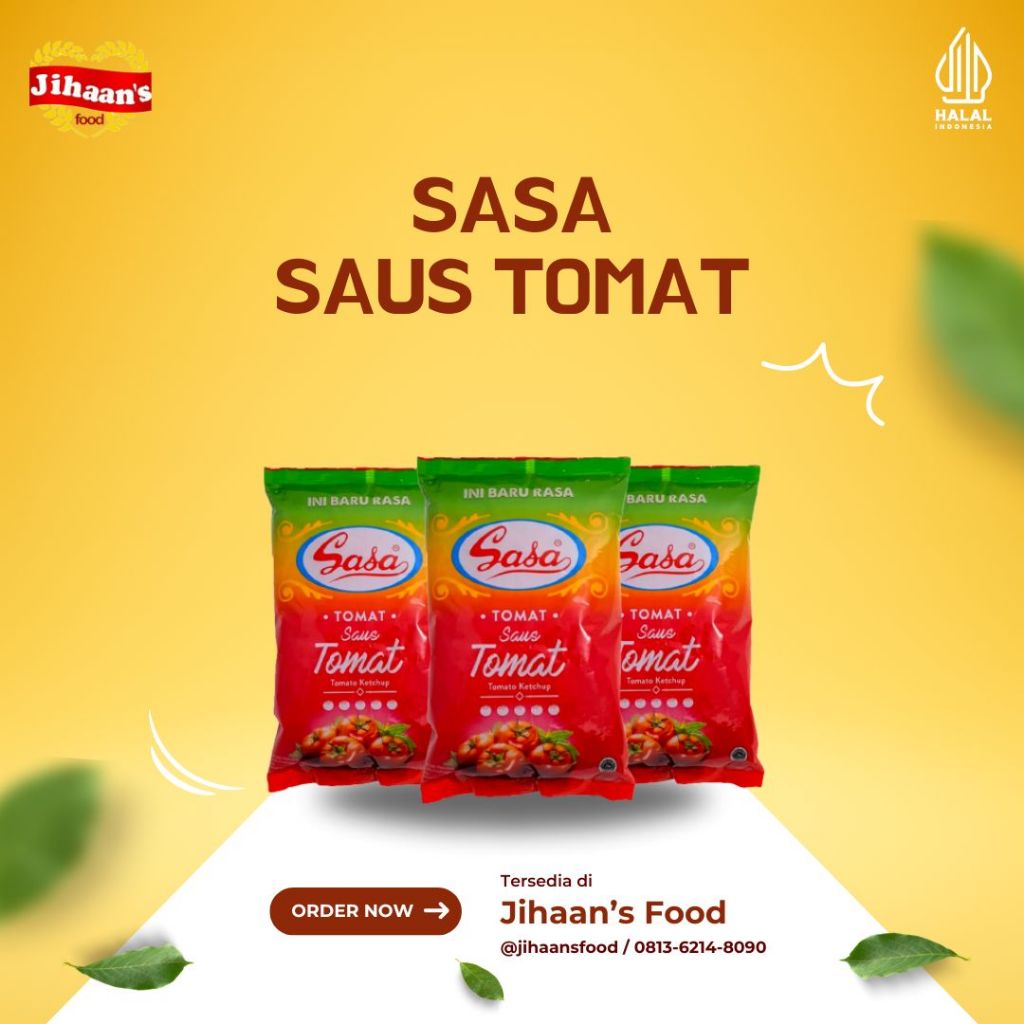 

SASA Saus Tomat 1 kg - Jihaan's Food Medan