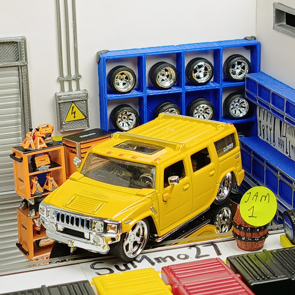 Jada hummer police muscle car mustang jeep diecast 1 64 JAM