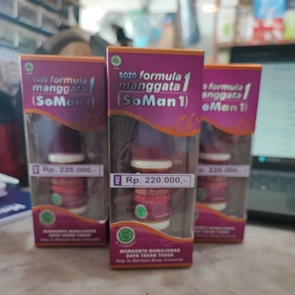 Jamu Tetes Soman 1 (Herbal Soman 1)