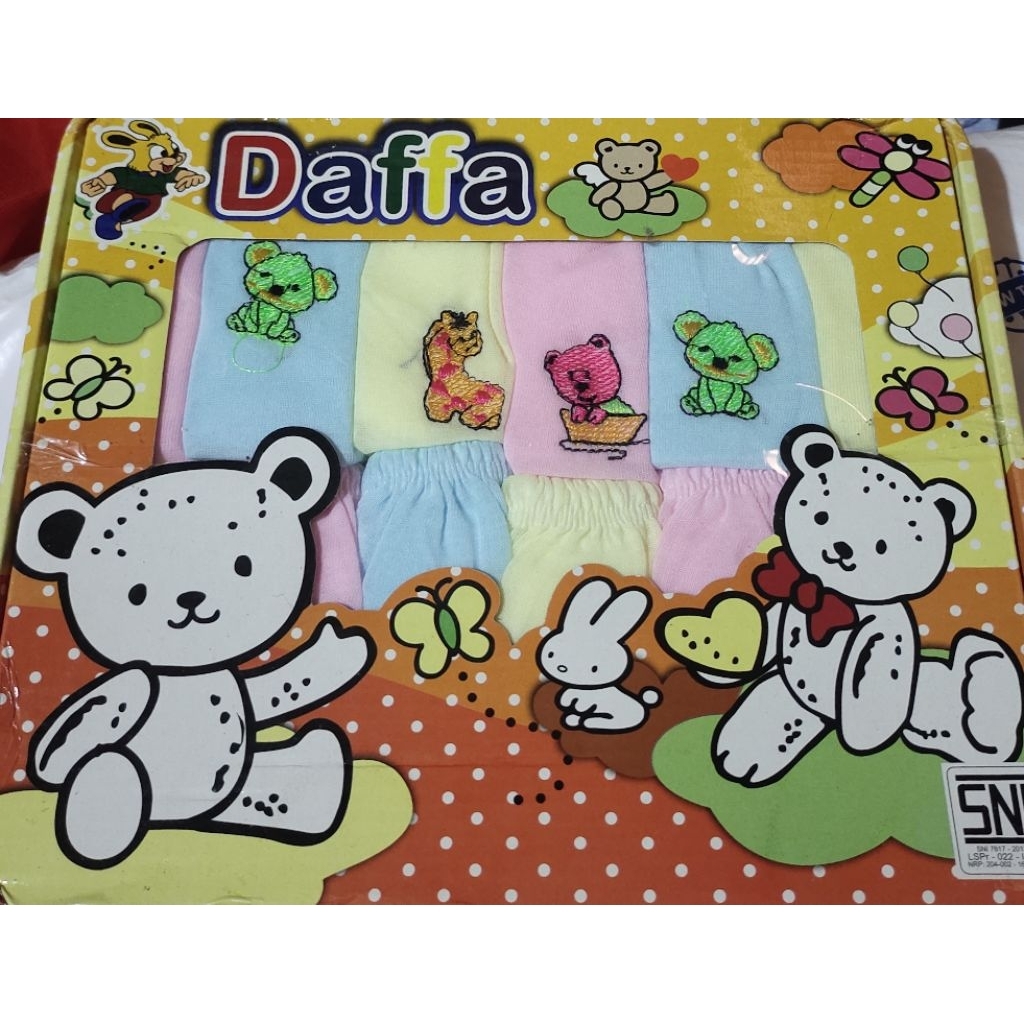 Daffa Celana Pop Bayi 1 lusin (12 pcs) 0-1 Tahun
