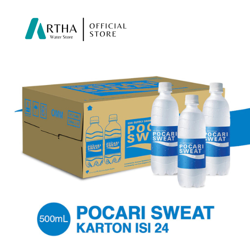 

POCARI SWEAT 500ml x 24 (Botol) Pocari Sweat