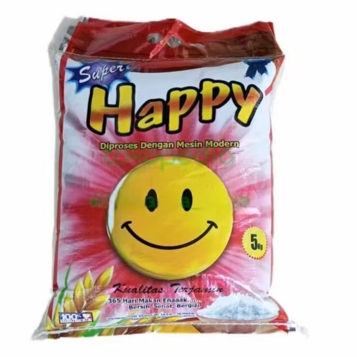 

Beras HAPPY, SUPER HAPPY 5KG