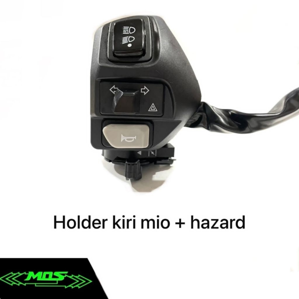 Saklar holder kiri + Hazard motor MioM3/Mio Sporty/Mio J/Jupiter Z/Mio Gt/Jup MX/Soul Gt 125,dll Kua