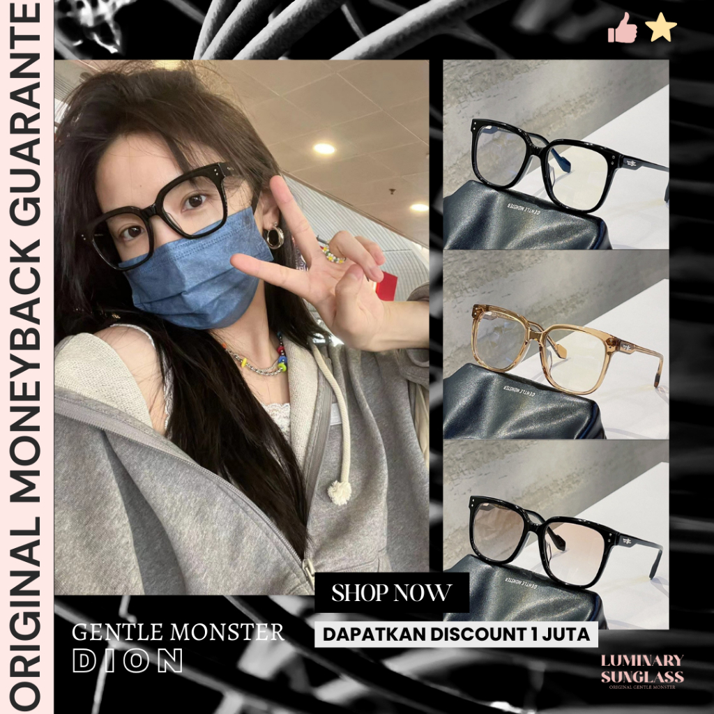 [ORIGINAL] GM Dion Sunglasses / Kacamata Hitam / Glasses