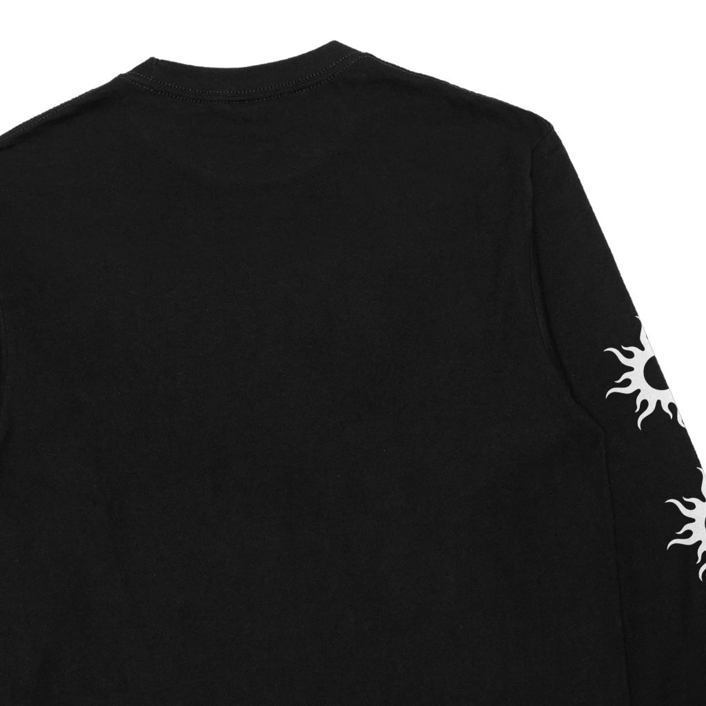Troy Company Longsleeve Tshirt Black Groov - Kaos Hitam Lengan Panjang LS 3205