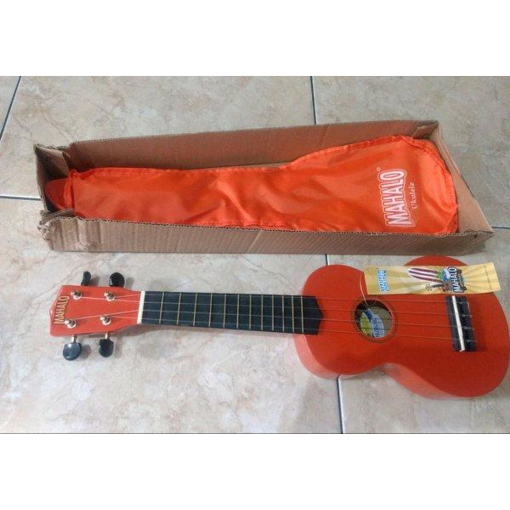 UKULELE MAHALO ORANGE ORIGINAL