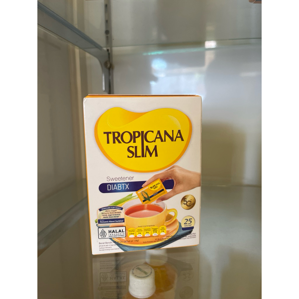 

TROPICANA SLIM SWEETENER DIABTX 25 50 pcs