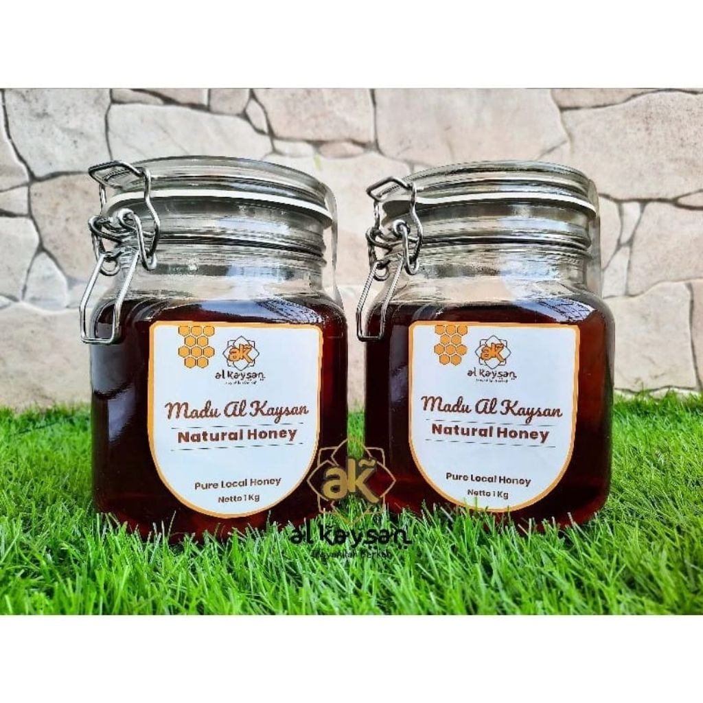 

MADU MURNI NATURAL HONEY / MADU HUTAN 1 KG free 200gr seperti al shifa TERMURAH