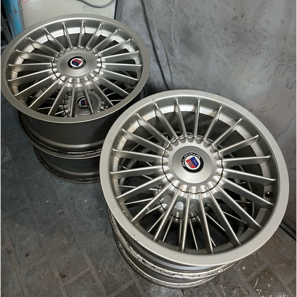Velg Mobil BMW Alpina Ring 18. Non PN by TAM Germany. Lebar 8. Et 40. Pcd 5x120. For BMW E36, E46, E