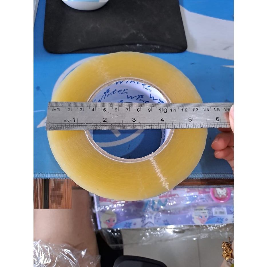 

Lakban besar Lakban winter tape 45mm x 300 yard G-pack lakban bening 300 yard lakban besar
