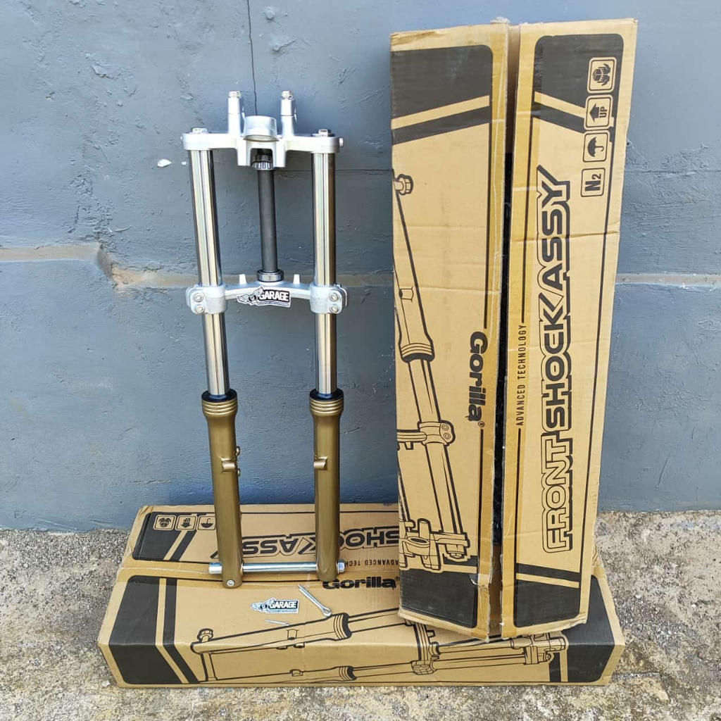 Shock depan Ninja RR Shockbreker depan ninja r PNP Tiger Megepro GL100 Gl max CB100 CB 125 MP Good q