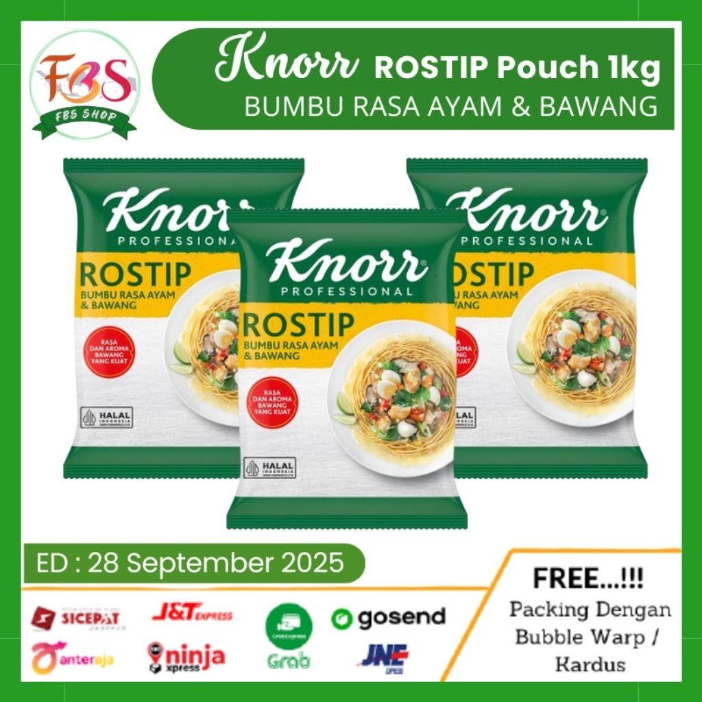 

Knorr Rostip Professional Bumbu Ayam Bawang 1kg 1000gr