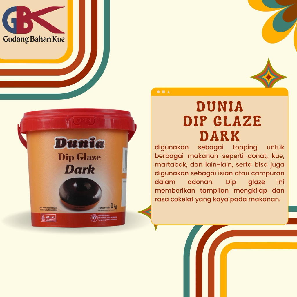 

Dunia Dip Glaze Dark