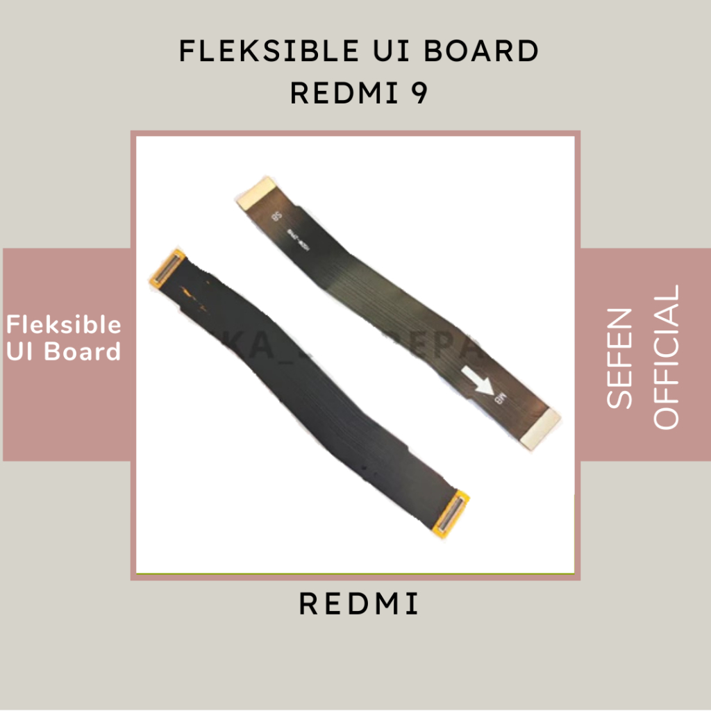 Fleksible LCD UI Board Mainboard Redmi 9