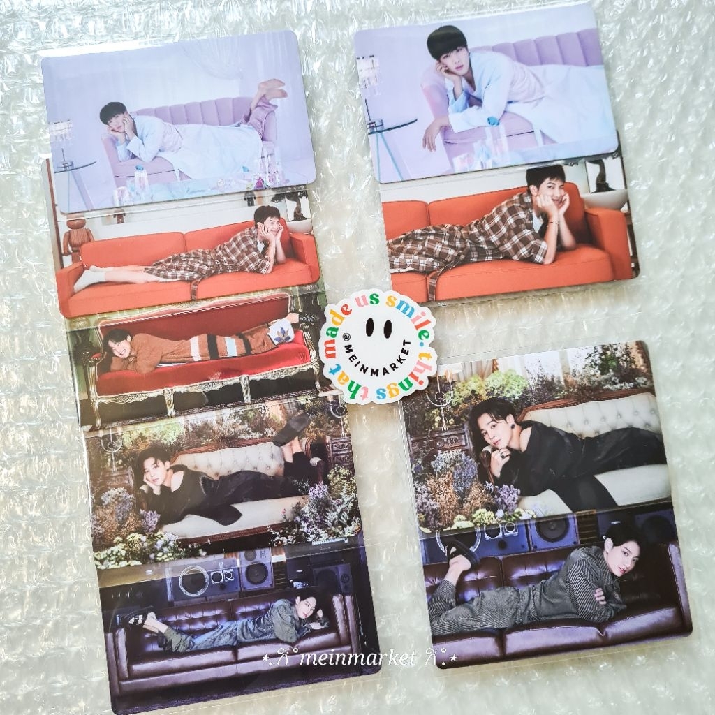 (Set/Satuan) Official BE Essential Edition BTS Album Photocard PC Ess Rebahan Beess Deluxe Del Postc