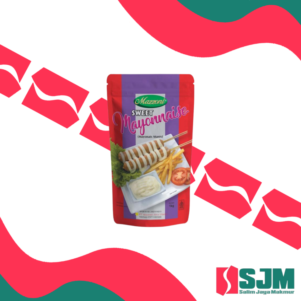 

Mazzoni Sweet Mayonaise 1Kg - Mayo Manis untuk Salad & Sandwich