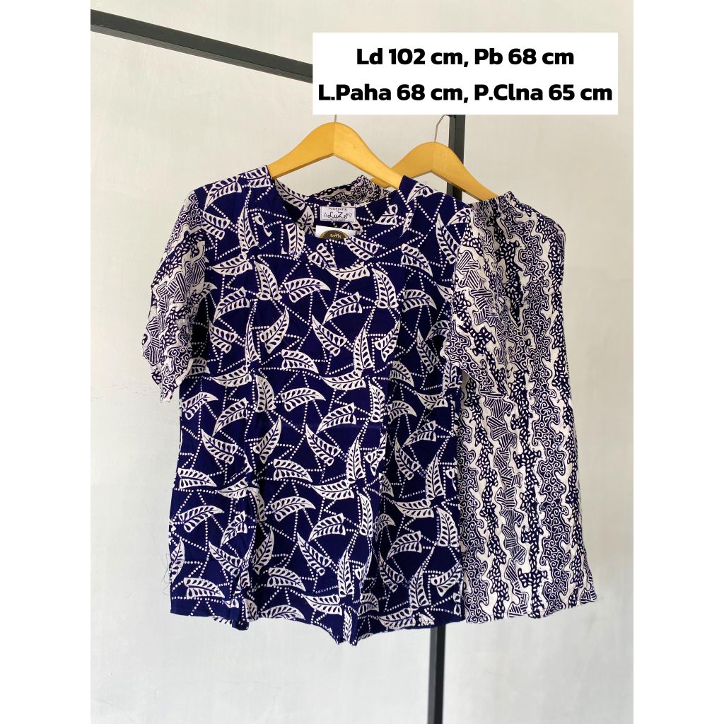 LUZA ~ Setelan Celana Pendek Dewasa by Batik Luza