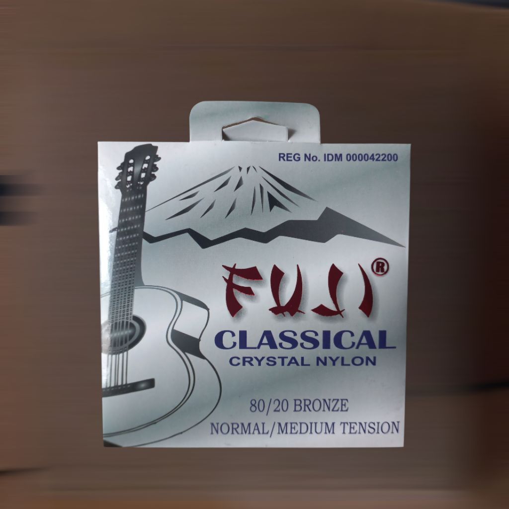 SENAR GITAR CLASIK/NYLON ORIGINAL FUJI SENAR GITAR NYLON NORMAL/MEDIUM TENSION