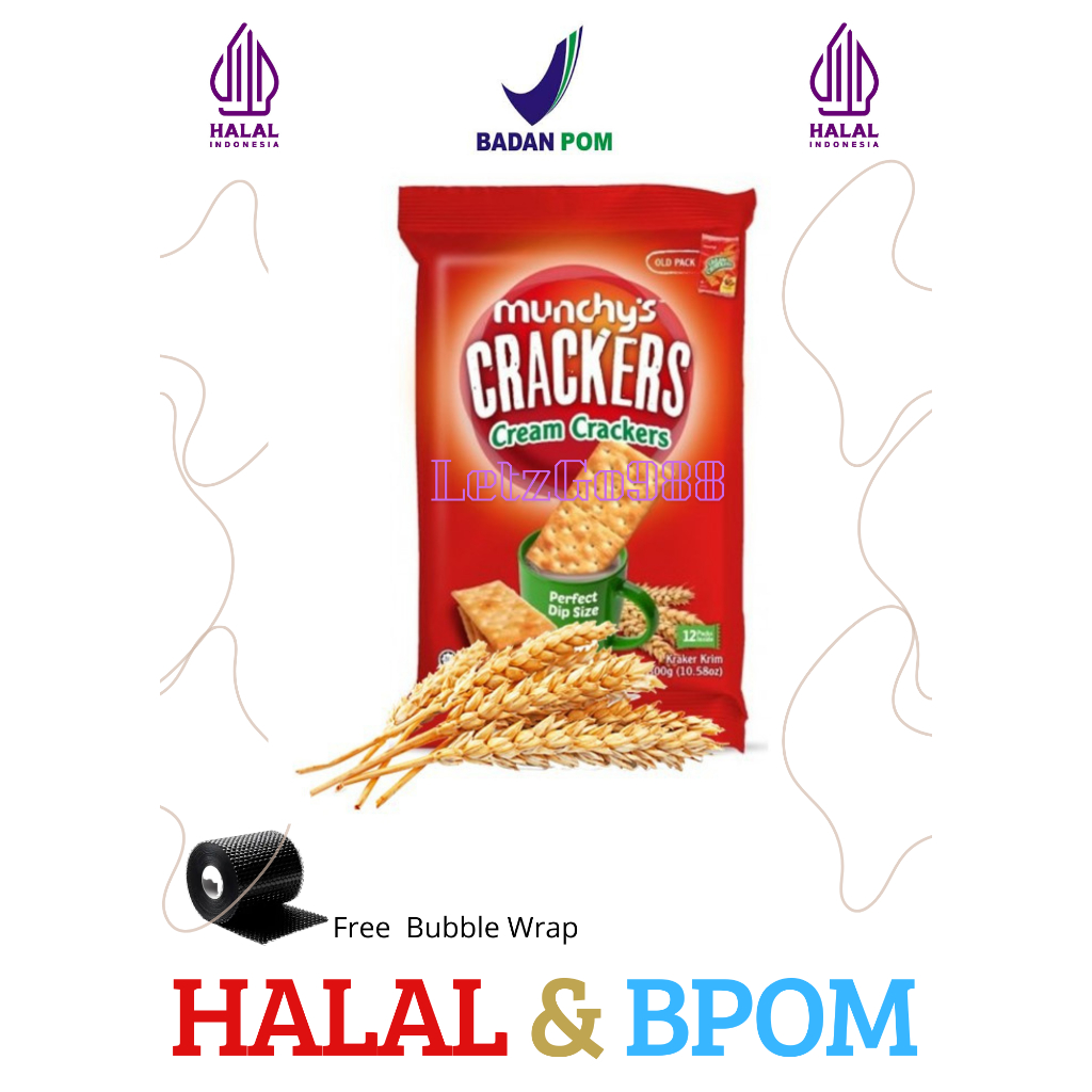 

Biskuit Munchys Cream Cracker