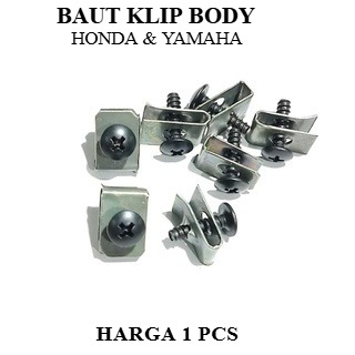Baut Klip Body Motor Honda / Baut Klip Body Motor Yamaha / Baut Klip Body Motor Universal