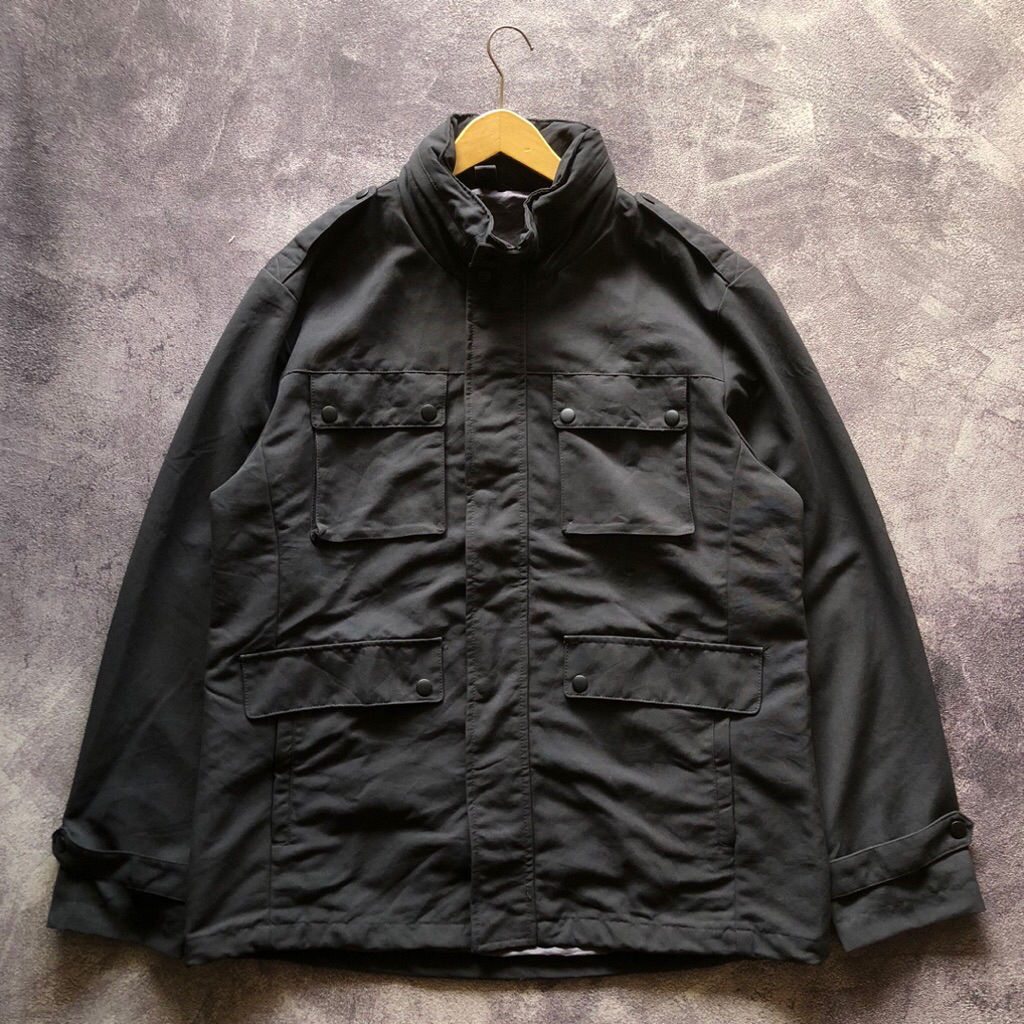 Military Parka Second Size XL,Parka abu abu silver second windbreaker second parka furing second out