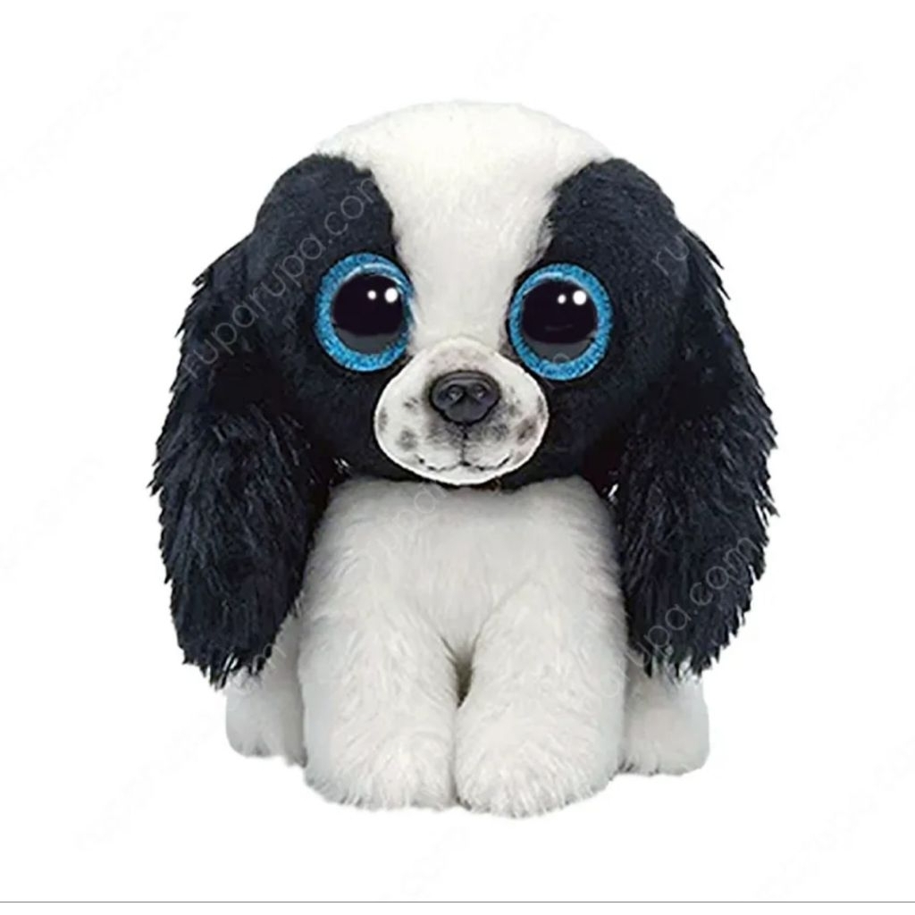 Ty Beanie Boos Boneka Hewan Sissycavalier Reguler Ty95325