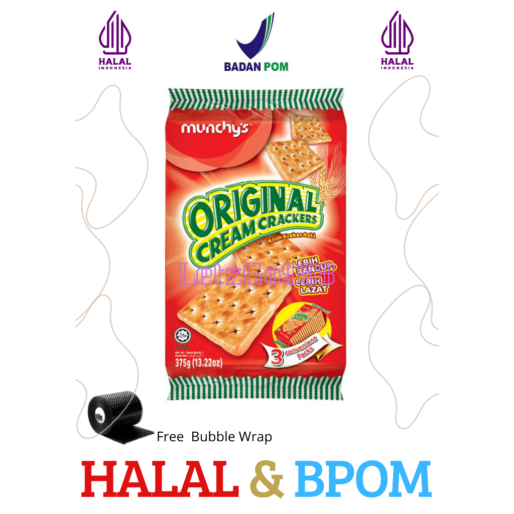 

Biskuit Munchys Original Cracekrs / Krakers Biskuit